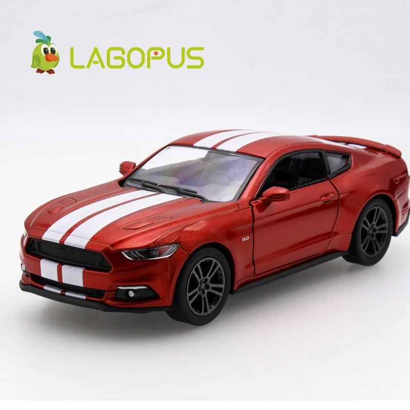 

High Simulation 1:36 Mustang GT alloy pull back model cars Two door sports car Model Toy Collection Gift For Kids New