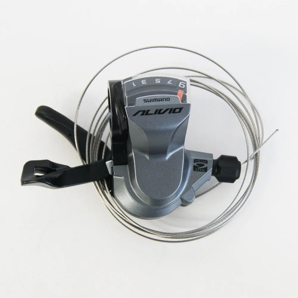 Оригинальный Shimano ALIVIO SL M4000 левый 3 скоростной/правый 9 скоростной рычаг