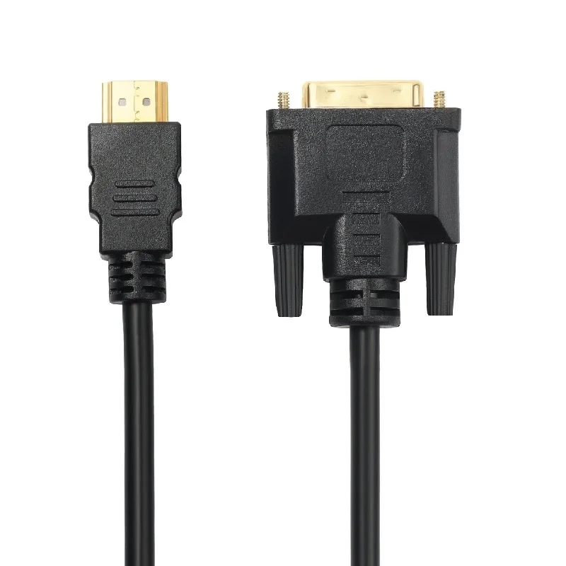 HDMI к DVI-D видео кабель адаптер-HDMI папа к DVI папа-Кабель HDMI-DVI 1080p для ЖК-и светодиодный мониторов с высоким разрешением