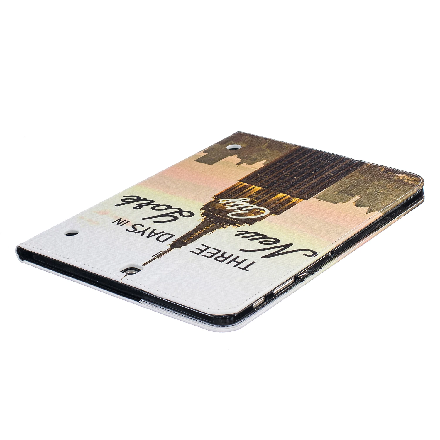 Capa para tablet com suporte de couro