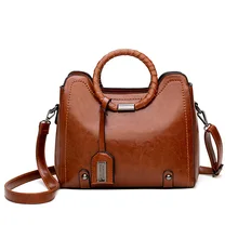 New Arrival Fashion Design 2018 Handbags Big Capacity Classic Simple Brand Soft Bags Vintage Casual
