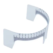 20 шт. боксеры u-типа Пластик Стандартный бровей трафареты для татуировок Перманентный макияж линейка для бровей для нового ученика