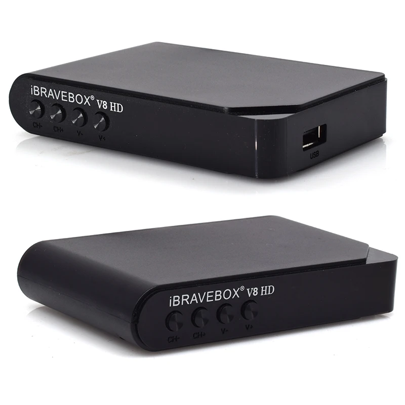 IBRAVEBOX V8 HD DVB-S2 спутниковый ТВ ресивер декодер Полная поддержка HD 7 резких перемен температуры Италия Испания арабский CCCam через USB RT5370 wi-Fi антенн