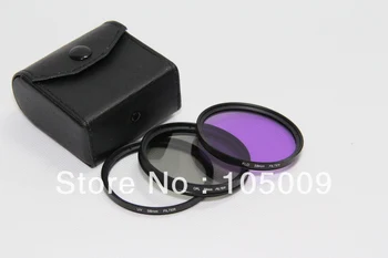 

30 37 40.5 43 46 49 52 55 58 62 67 72 77 82 mm UV + FLD + CPL Lens Filter Protector for canon nikon pentax sony dslr camera