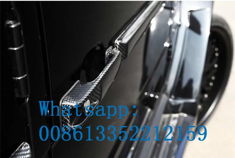 G class W463 carbon fiber handlle cover fit for G class W463 G500 G63 G65 handle cover 5pcs (2)