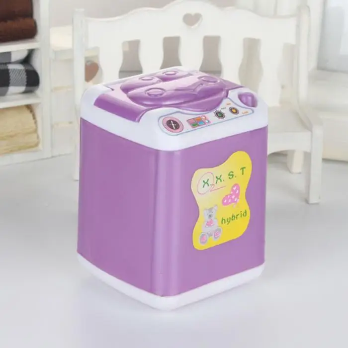 Детская стиральная машина дошкольные игрушки стиральная машина Бьюти спонжи случайный цвет 998