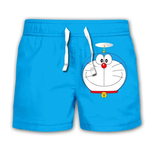 Мультфильм kawaii Doraemon Объёмный рисунок(3D-принт) или голубого цвета для детей, толстовки с капюшоном, модная одежда для детей, Для мальчиков и девочек Симпатичные аниме-Толстовка уличная комплект, комплект: пуловер - Цвет: kids casual shorts