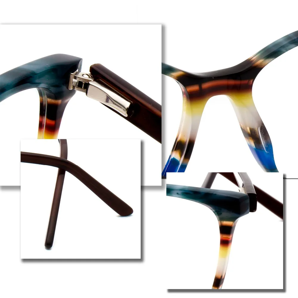 Новые модные итальянские дизайнерские очки для женщин и мужчин, серые, красные, коричневые ацетатные оптические очки в оправе, очки с чистыми линзами G86