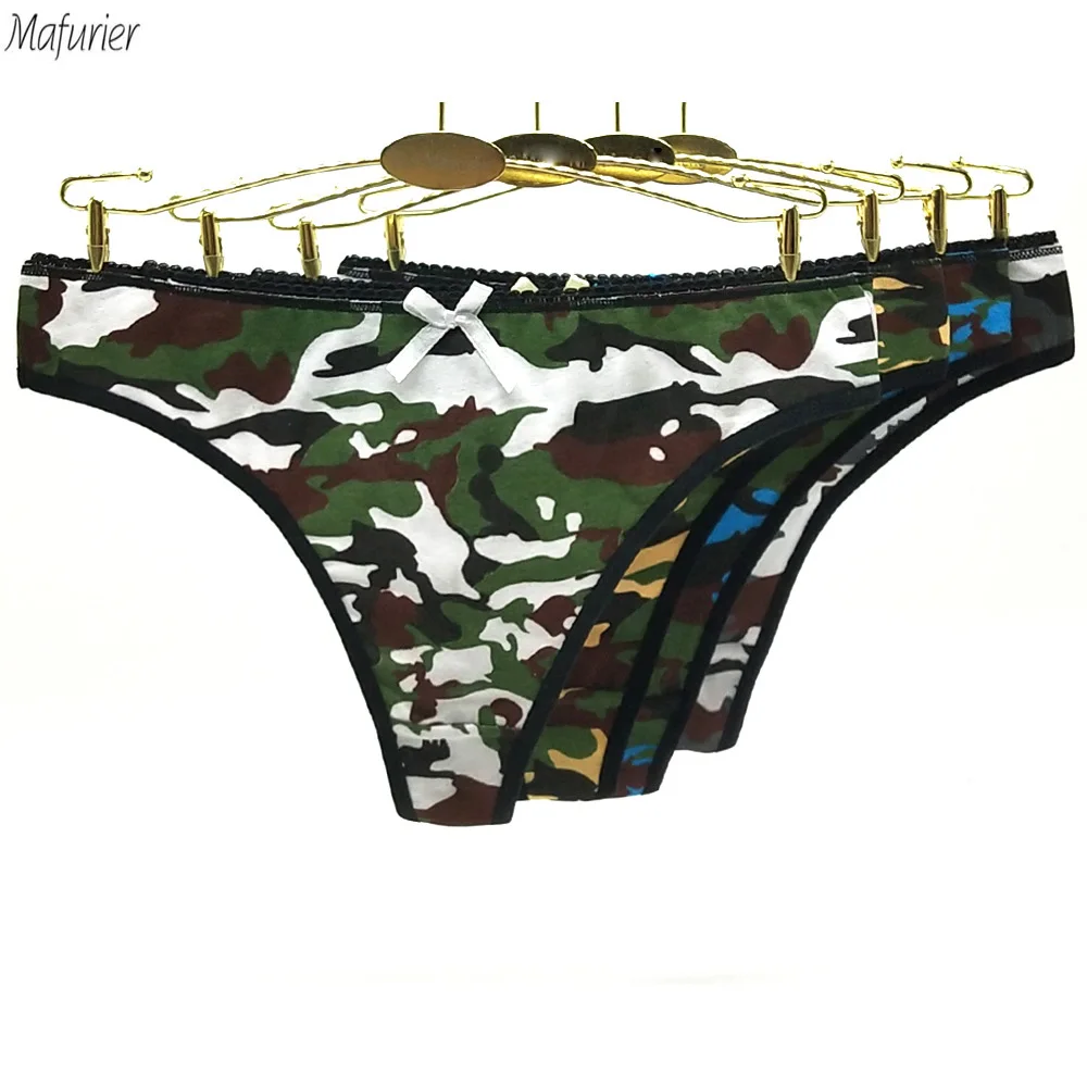 ropa interior camuflaje mujer