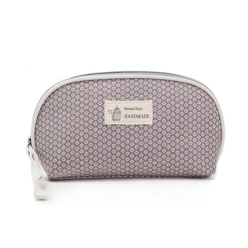 

Miyahouse Casual Floral Printed Make Up Pouch Women Canvas Design Lady Toiletry Bag Travel Toiletry Organizer Cosmetic Bag Lady