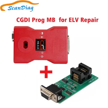 

Auto Key Programmer CGDI Prog MB for Benz Car Key Add Fastest for Benz Support All Key Lost with ELV Repair Adapter/NEC Adapter