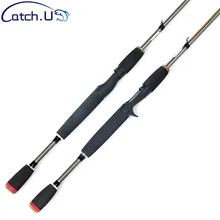 Catch. U 6' озеро Удочка карбоновая серфинговая литая Удочка Рыбная углеродная спиннинговая удочка