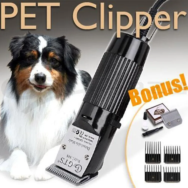 CHJ электрическая машина для стрижки волос для домашних животных триммер волос профессиональная машинка для стрижки волос для собак Электрический животных станок для бритья GTS888