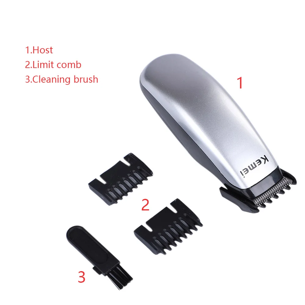 DIDIHOU Electric Hair Clipper Mini Hair Trimmer Cutting Machine Beard Barber Razor For Men Tools Trimmer with Cleaning Brush