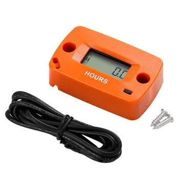 

Digital Resettable Inductive Gasoline Engine Hour Meter Maintenance Reminders Counter Meter For Any Petrol Engine 2/4 Stroke