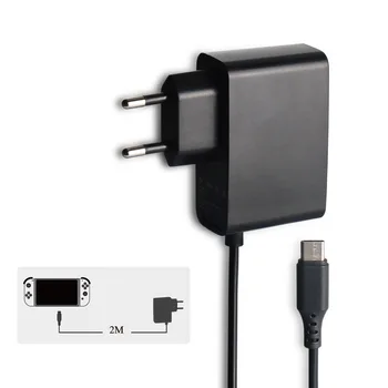 

USB Type C 2M AC Adapter Charger EU Plug Home Wall Adapter Charging Power Supply For Nintend Switch NS Game Console Travel Use