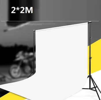 

2*2M Adjustable Background Backdrop Support Stands Photography Crossbar Frame Kit