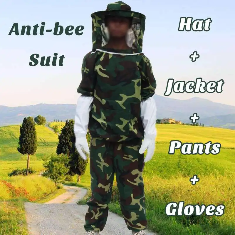 Садовая профессиональная защита от пчел куртка костюм пчелы, насекомые принадлежности для кормления сохраняющее оборудование для пчеловодов
