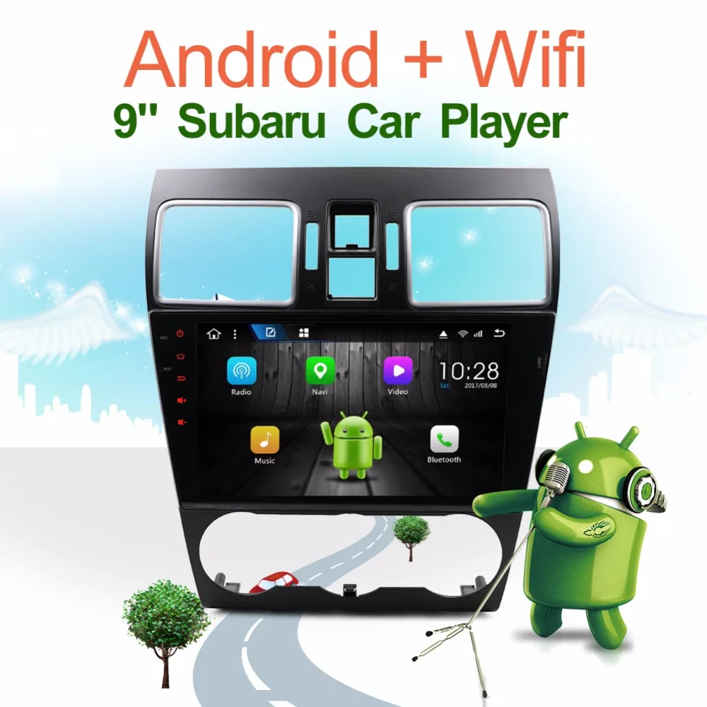 

Boison 2 Din Quad-Core Android 7.1 Car DVD Multimedia Radio For Subaru Forester XV WRX 2013 2014 2015 2016 2017 Bluetooth