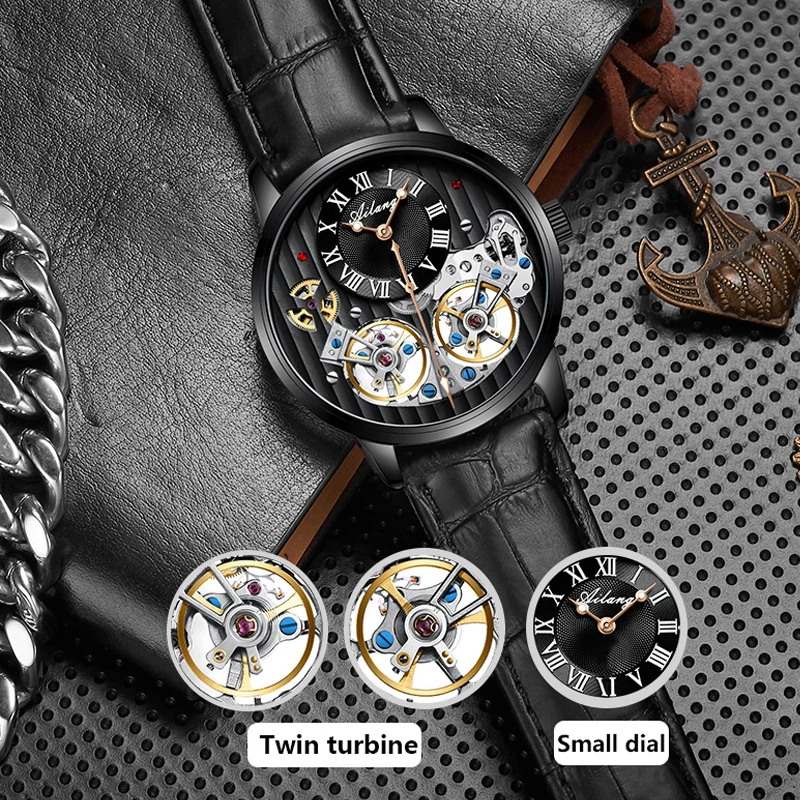 Orologio Automatico часы Мужские механические Saat erkekler Guanqin Carnevale Parnis Relojes Montre Hombre 2018 Reef