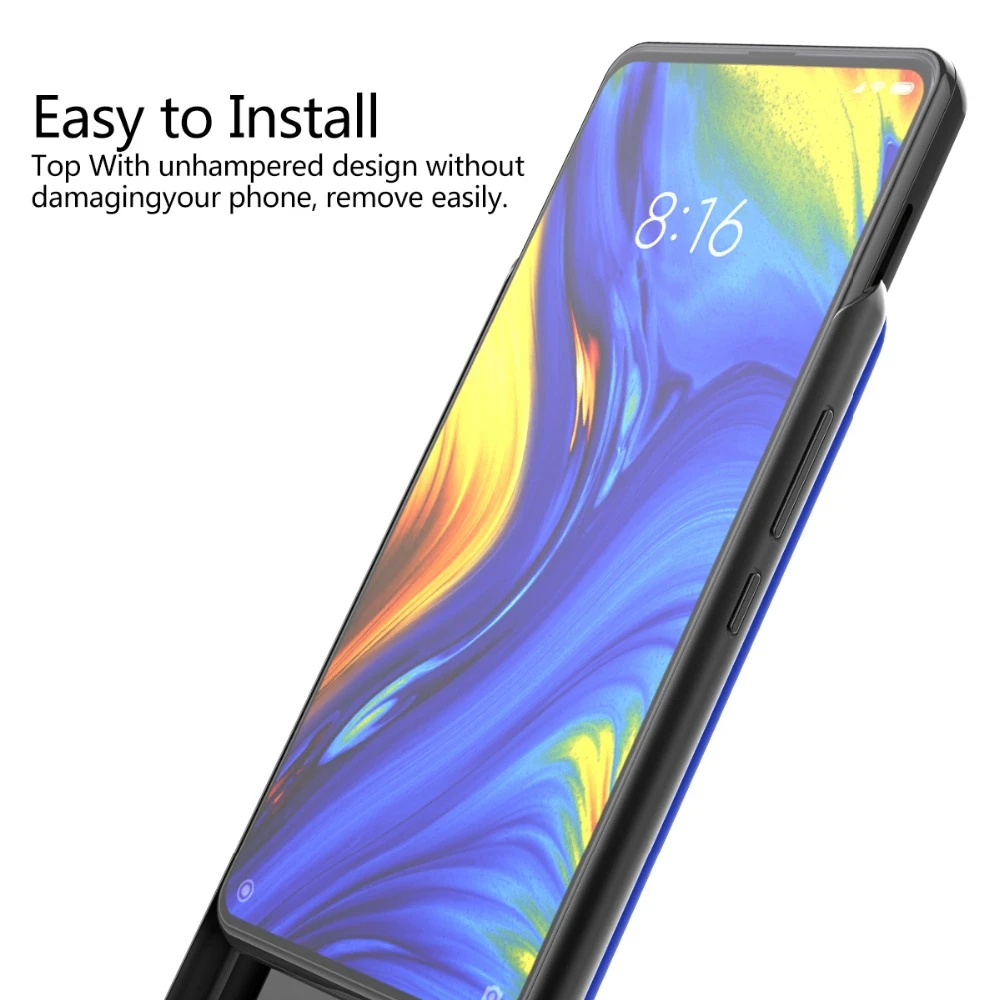 6500 мАч ультра тонкий чехол для быстрой зарядки аккумулятора для Xiaomi Mi 9 чехол для зарядки аккумулятора Портативный высококачественный чехол для аккумулятора