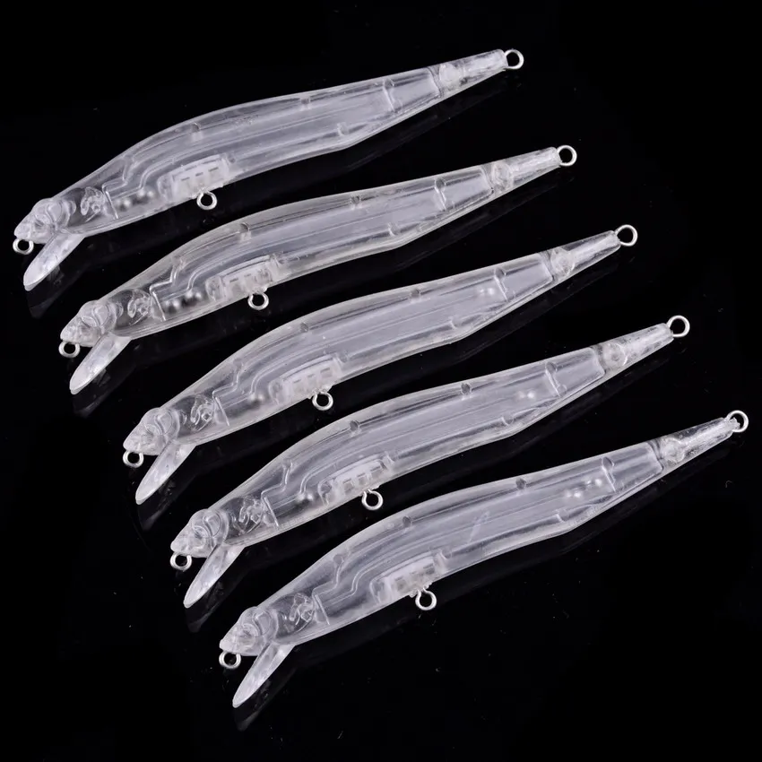 20pcs Blank Lure Bodies 9g 8cm Fishing Lures Hard Artificial Bait Unpainted DIY