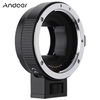 

Andoer Auto Focus AF EF-NEXII Adapter Ring for Canon EF EF-S Lens to use for Sony NEX E Mount 3/3N/5N/5R/7/A7/A7R/ Full Frame