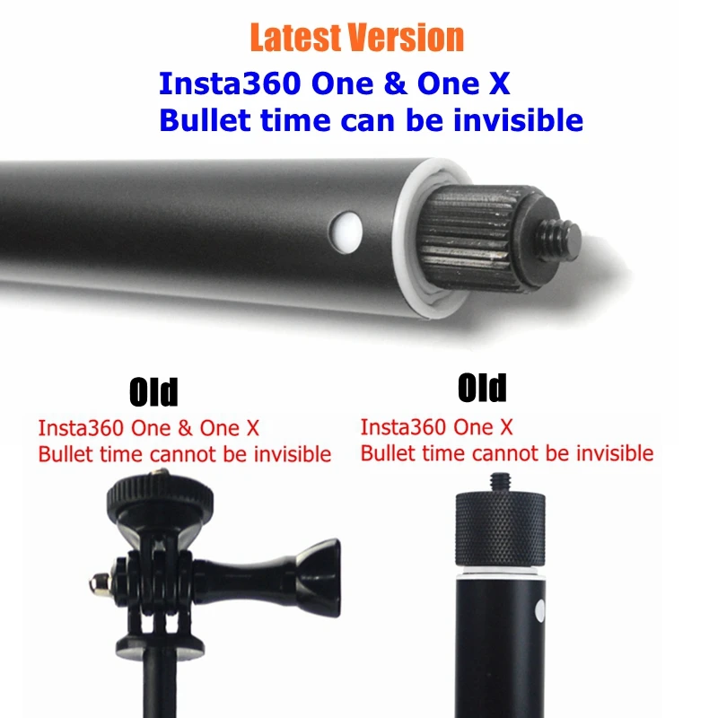 New 3m Aluminum Alloy Pole Super Long Telescopic Selfie Stick For Insta360 ONE RS R X2 For GoPro Hero 10 9 8 7 6 Max Accessories