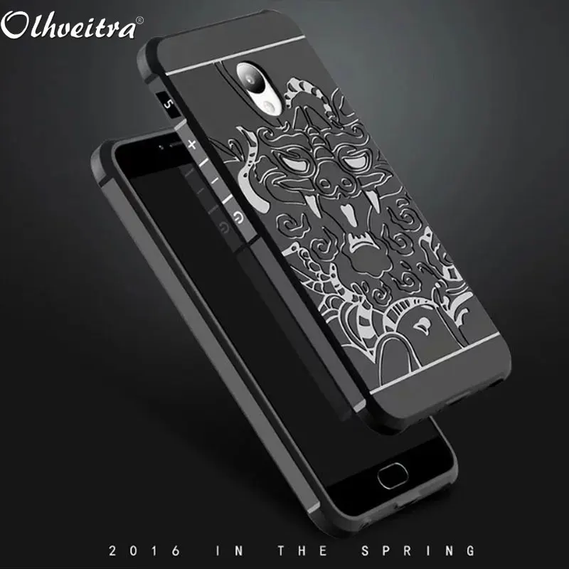 

Original TPU Silicon Case For MEIZU M5 Note Back Cover Case Relief Anti-knock Fundas Cases For Meilan Note5 MEIZU M 5 Note Case