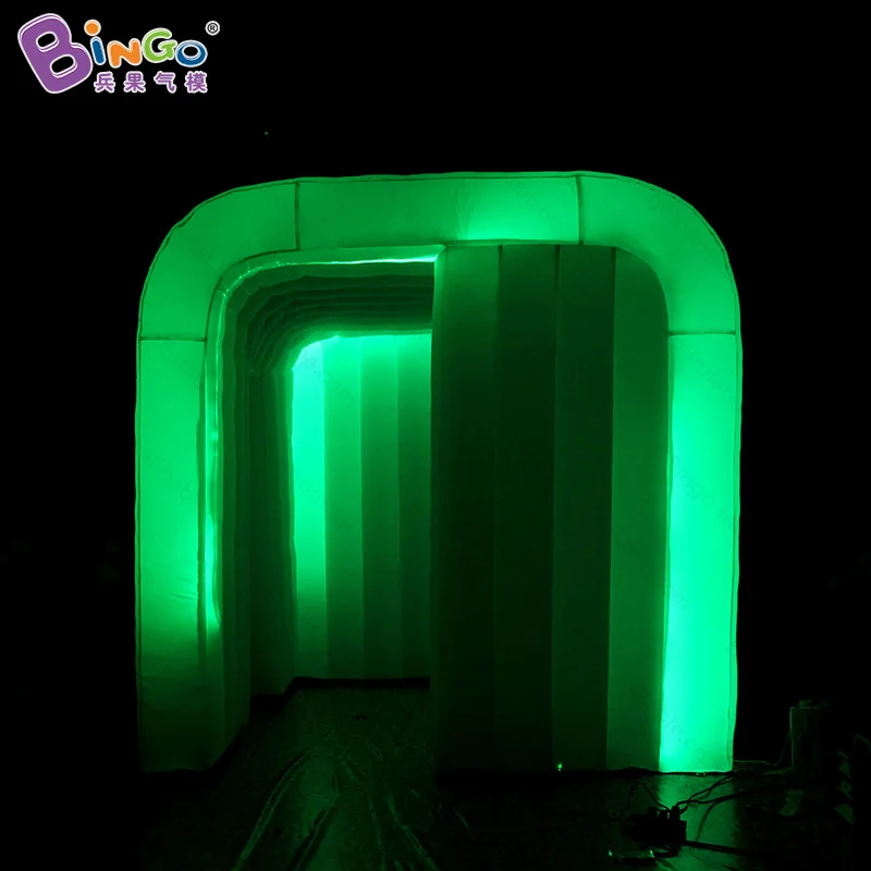 Индивидуальные 8ft x 8ft x 8ft фото надувная палатка/надувная фотостудка/led надувная фотостудка Игрушка палатки