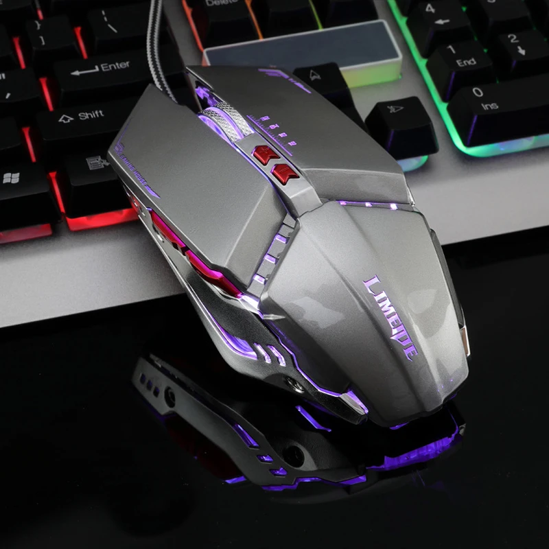 

CHUANCHI USB Wired Gaming Mouse 7 Buttons 3200 DPI Adjustable Optical LED Computer Mouse Mice for PC Laptop Notebook Game Gamer