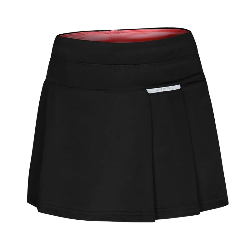 

Sports Culottes Female Summer Running Skirts Large Size Quick Dry Fake Two High Waist Breathable Light Tennis Skorts Anti-light