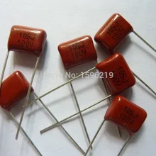 10 шт. Конденсатор CBB 105 100V 105J 1 мкФ 1000nF P10 CL21 Металлизированный Полипропиленовый пленочный конденсатор с алюминиевой крышкой