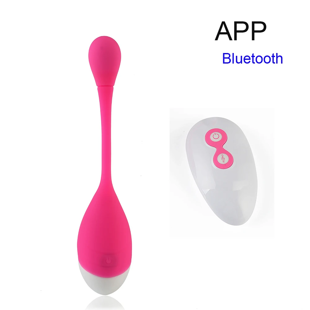 App Remote Control Vibrators Silicone Powerful Wireless G-Spot Massage Vaginal Balls Clit Stimulation Vibrator | Красота и здоровье
