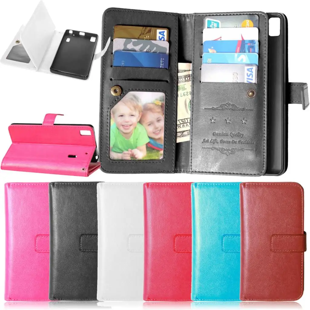

K3 Note Flip PU Leather Wallet Case For Lenovo K3Note A7000 Cases With Card Holder Coque Cellphone Cover Fundas for lenovo a7000