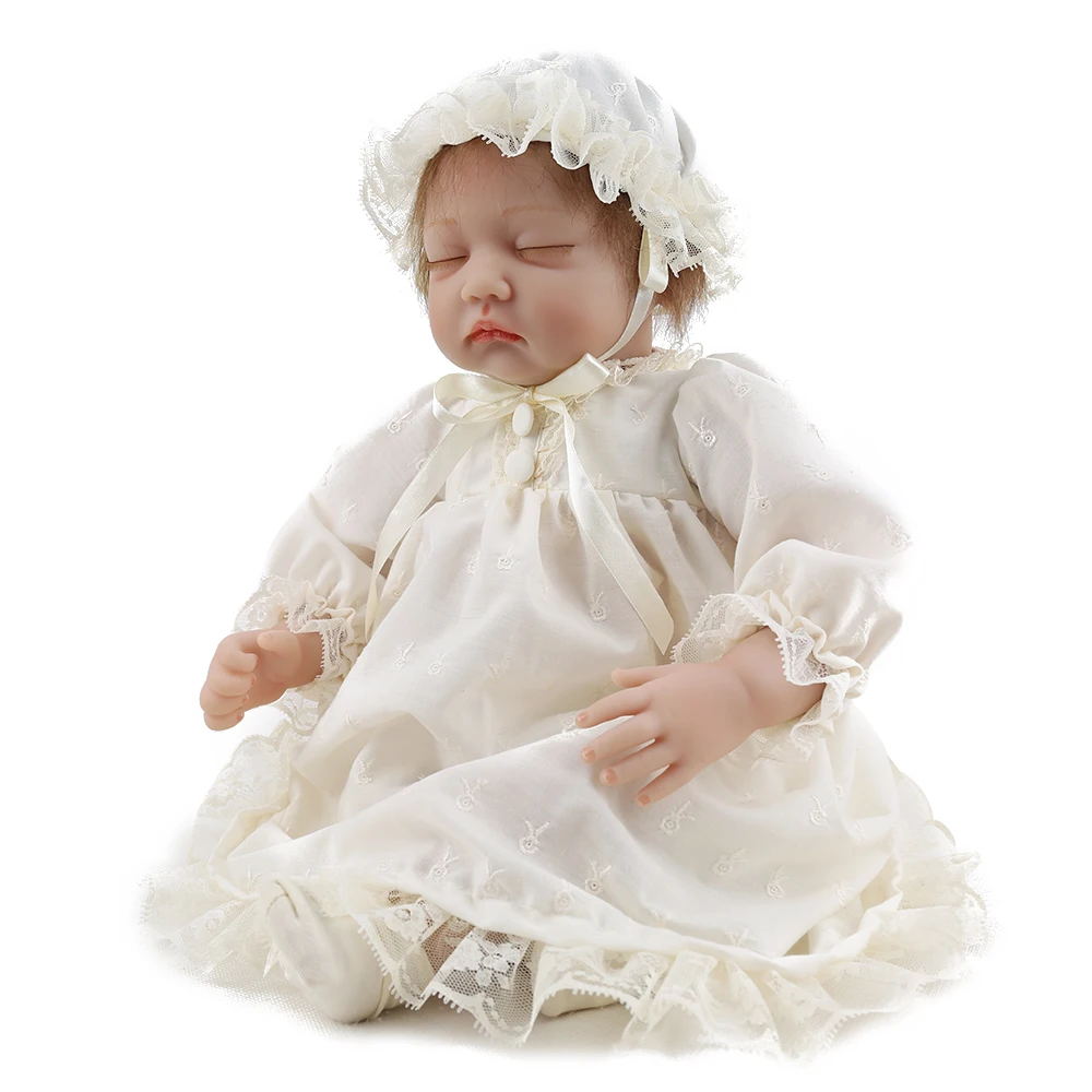 NPKDOLL Reborn Baby винил средства ухода за дюймов кожей 22 дюймов см 55 см куклы игрушечные лошадки для девочек и мальчиков мягкий силиконовый