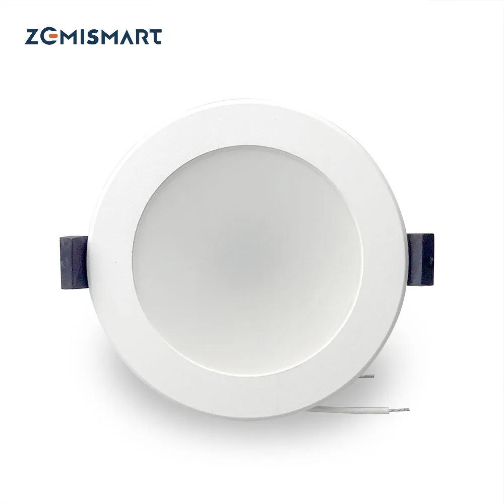 Zemismart 3 5 дюймов 10 Вт WiFi RGBCW светодиодный светильник Голосовое управление Alexa Echo
