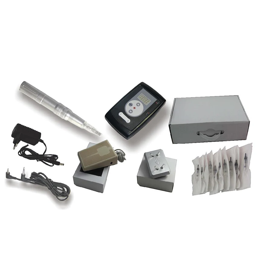 

Top Quality Hawk Permanent Makeup Tattoo Kit Eyebrow Makeup Tattoo Pen Permanent Makeup Needles kit tatuagem kit tattoo set