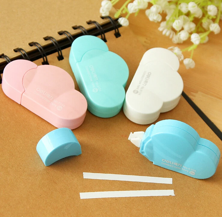 1Pcs Cute Kawaii Cloud Correction Correcting Tape Fita Stationery