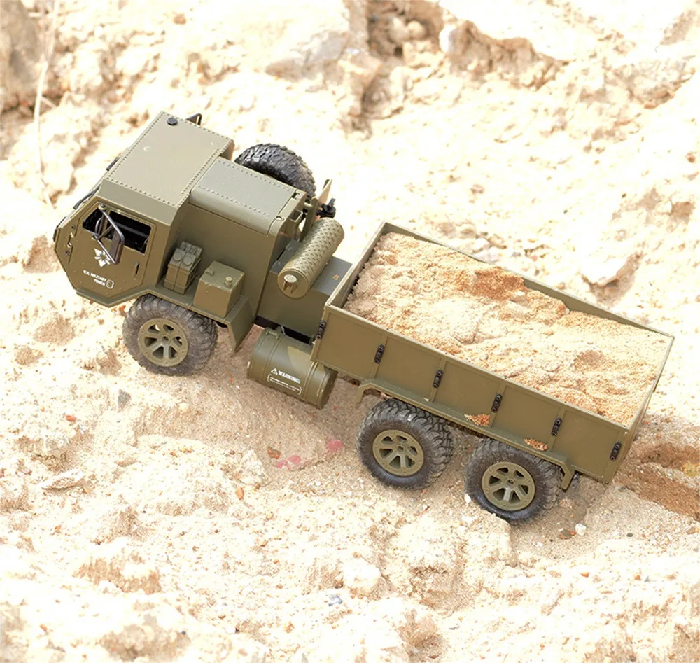 Fayee FY004A 1/16 радиоуправляемая военная машина 6WD гусеничный внедорожный
