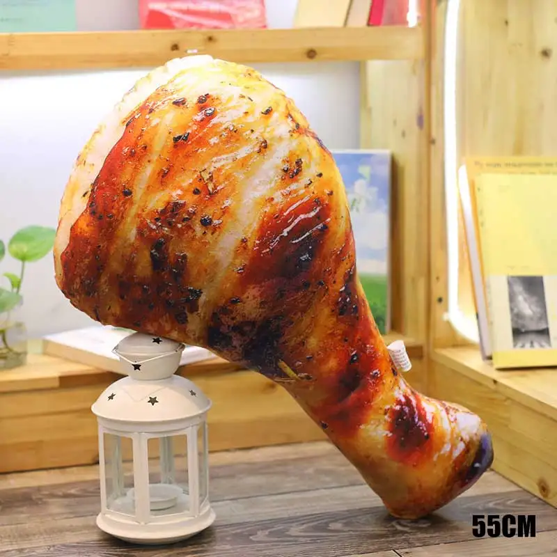 3D Simulation Chicken Leg Pillow Food Plush Toy Throw Pillow Doll Simulation snack chicken leg pillow H99F 3D Simulation Chicken Leg Pillow Food Plush Toy Throw Pillow Doll Simulation snack chicken leg pillow H99F