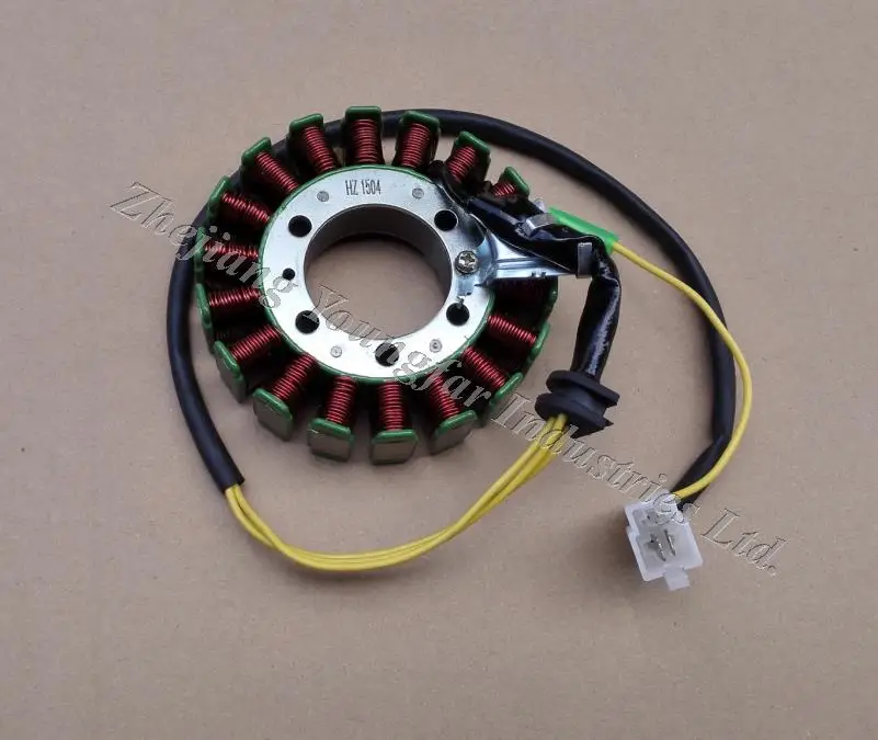 3 phrase DC 18 pole stator for 250 cc water cooled Scooters