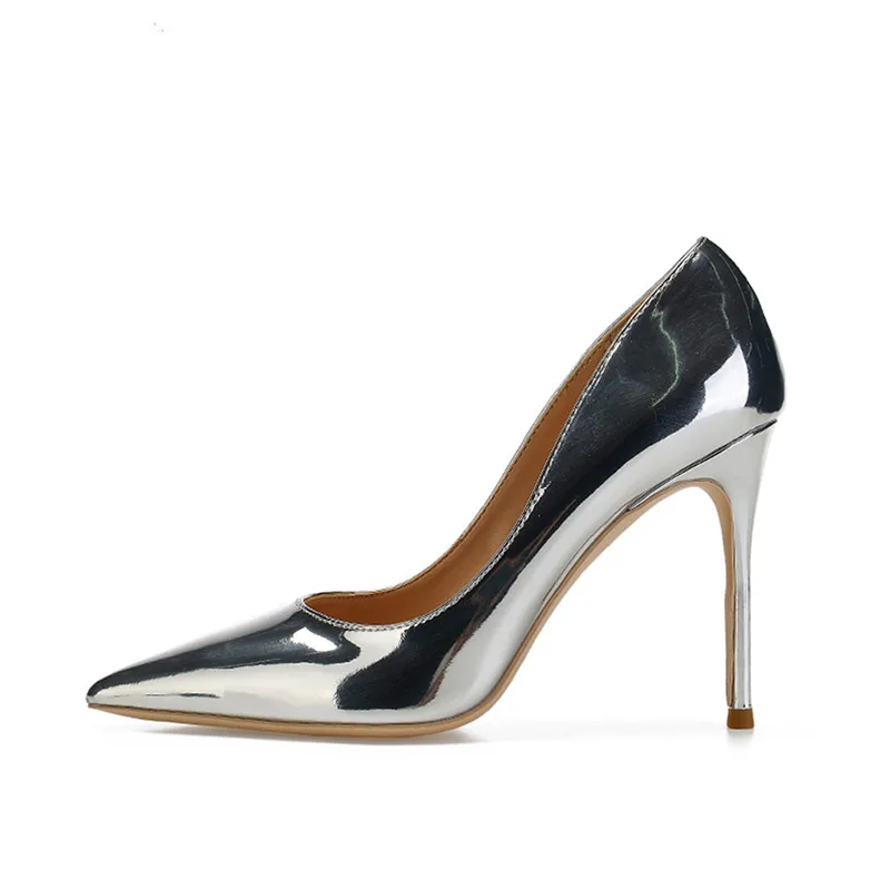 

Fenlunna 2019 New Ladies Shoes With High Heels Pumps Stilettos Shoes Women Slip-On Shallow Pointed Toe Shoes For Office Career