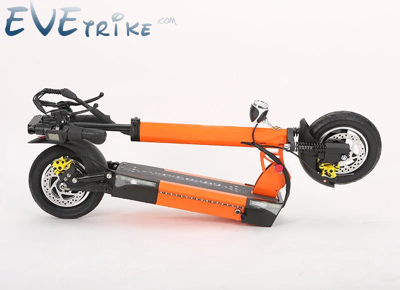 

Новый креативный умный высококачественный 48 В, 500 Вт, скорость 40 км/ч, 10 А · ч, литиевый аккумулятор, маленький складной электрический скутер для взрослых и подростков