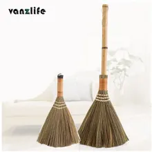 

vanzlife made straw broom dust duster long handle short handle duster