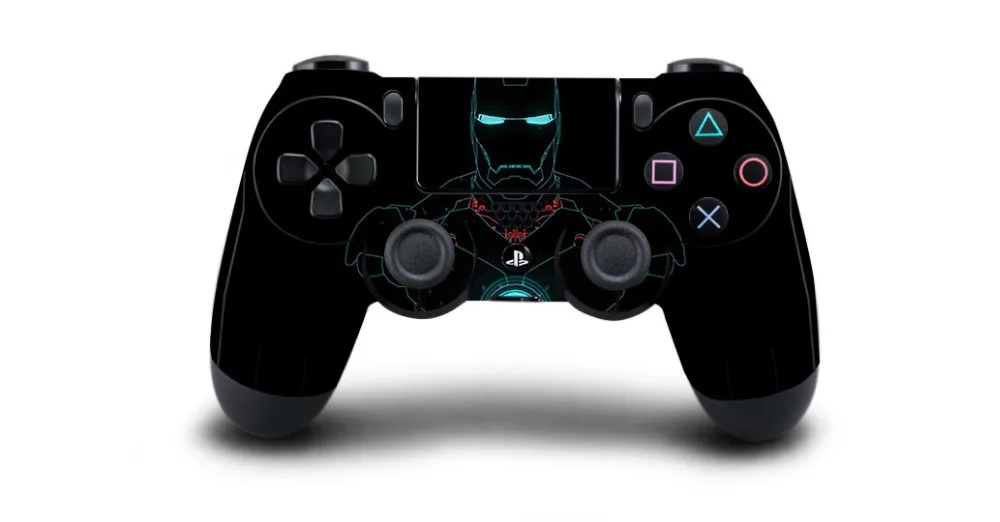 1 шт Мстители Железный человек паук PS4 Кожа Наклейка виниловая для PS4 playstation 4 Dualshock 4 контроллер наклейка КОЖА