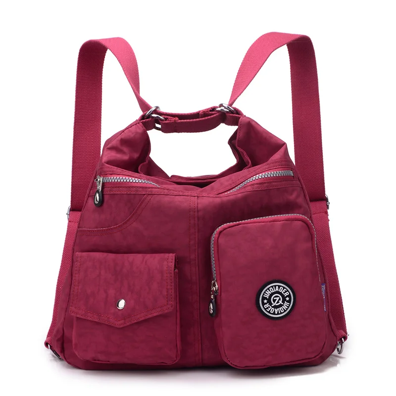 JINQIAOER New Waterproof Women Bag Double Shoulder Bag Designer Handbags High Quality Nylon ...