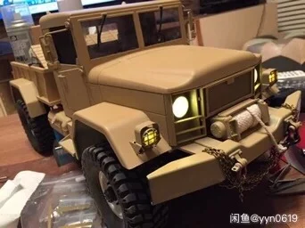 

1/10 scale RC Off Road Rock Cralwer Cimbing TRACTOR Truck RC CROSS RC HC4M Unassembled KITS