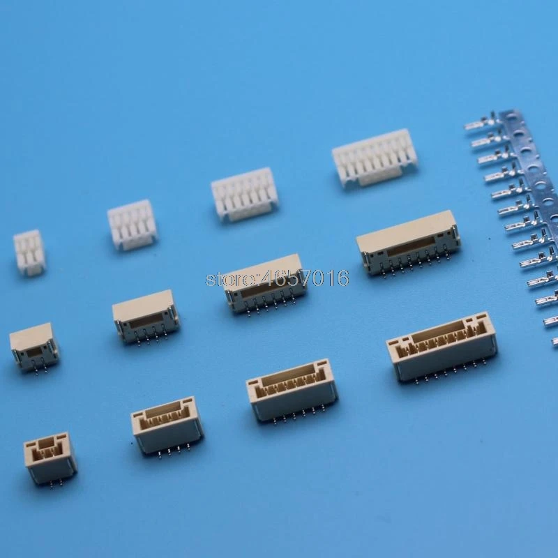 

Micro JST GH1.25mm 2-12Pin vertical With lock Type SMD Connector Plug Female ,Male x 20 Sets