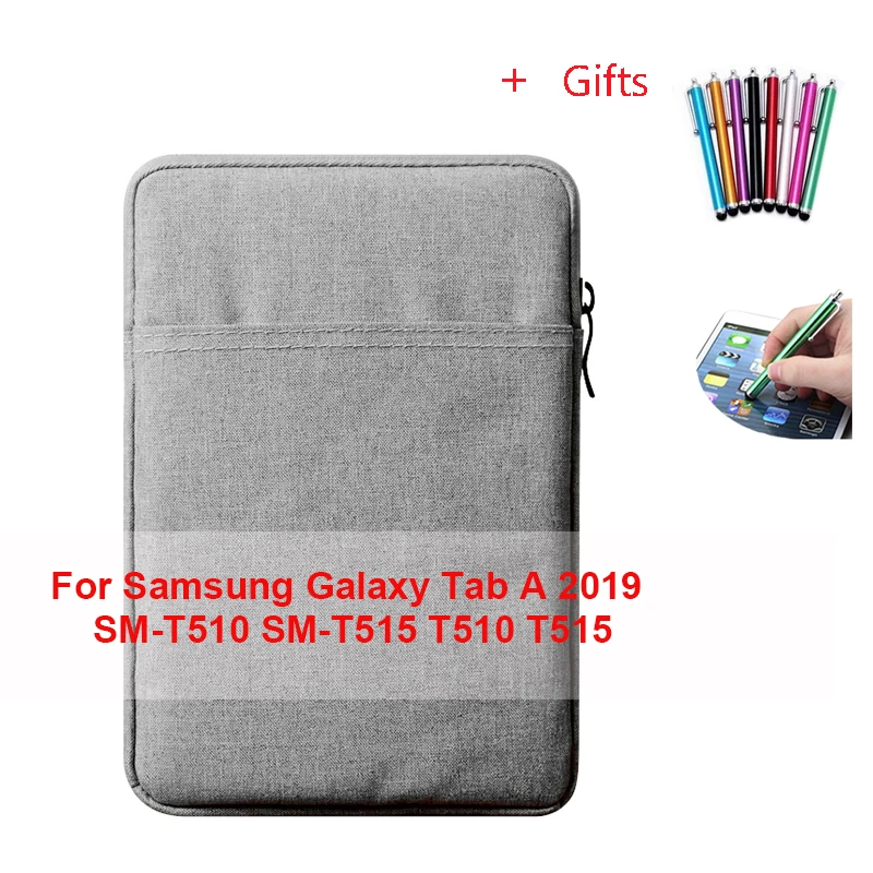 Чехол-сумка для samsung Galaxy Tab A 10,1 Wifi SM-T510 SM-T515 SM T510 T515 защитный экран для планшета чехол+ бесплатные подарки - Цвет: hui